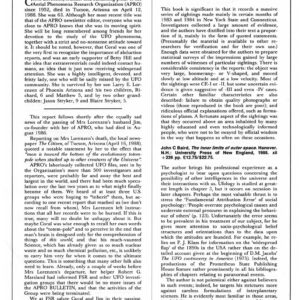 Crivillen,Official UFO Study in Spain,FSR88V33N3