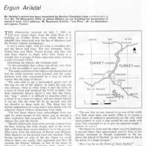 Cruttwell,Submarine UFO 1970,Papua,FSR72V18N3