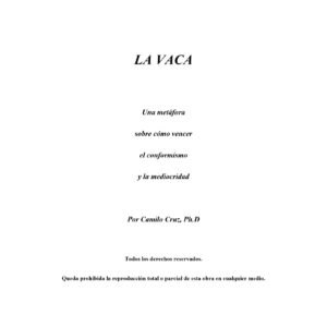 Cruz,Vencer econformismo y mediocridad