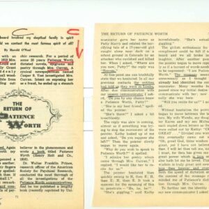 Curran,Contact 1913,Patience Worth
