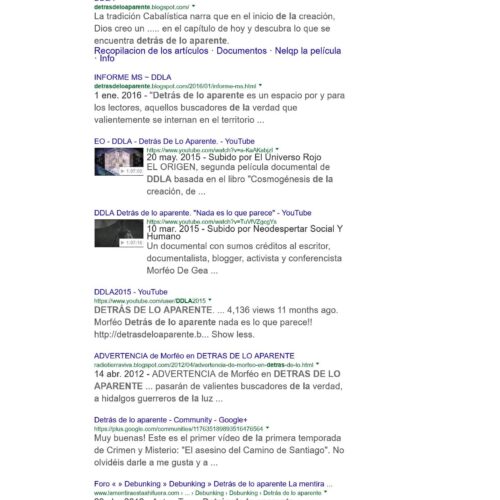 DDLA,Detras de lo aparente - Imagen 1