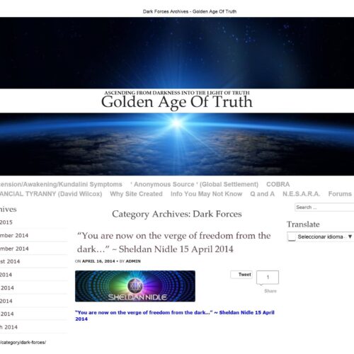 Dark Forces Archives - Golden Age Of Truth - Imagen 1
