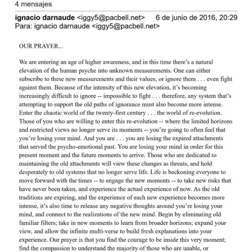 Darnaude Jr.,Ignacio,A prayer for our time - Imagen 1