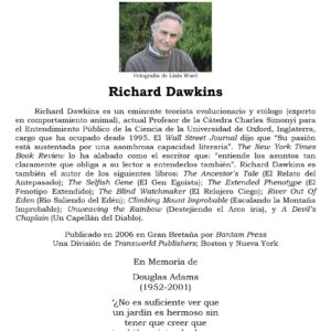 Dawkins,Richard,El espejismo de Dios