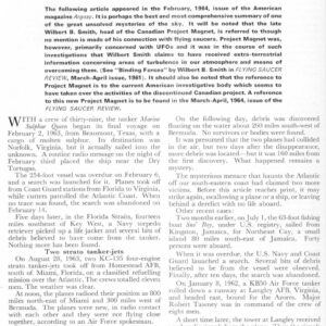 Deadly Bermuda Triangle,FSR1964V10N4