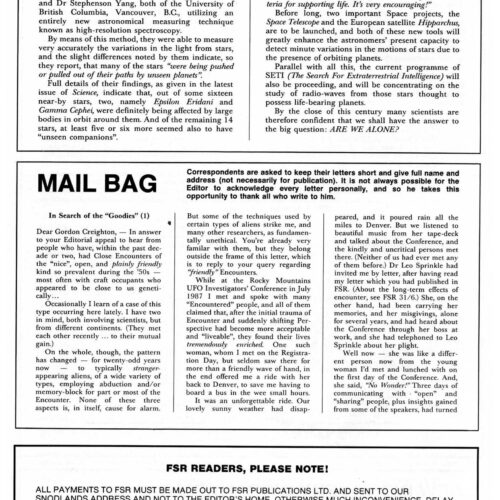 Deardorff-Herr,1947 K.Arnold Sighting,FSR1988V33N2 - Imagen 1