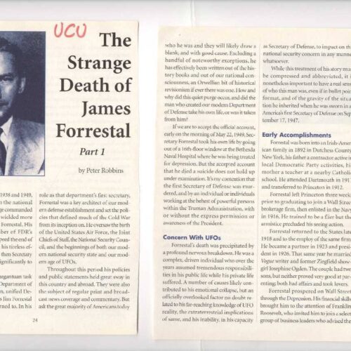 Death of James Forrestal - Imagen 1