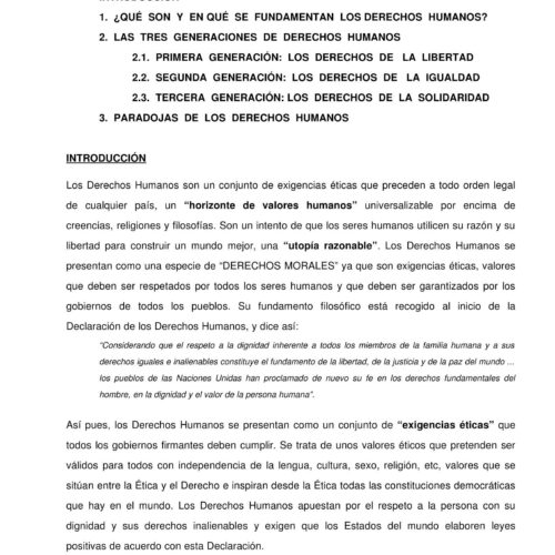 Declaracion de los Derechos Humanos,M.D.Pedroche - Imagen 1