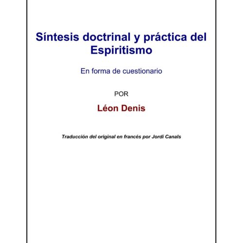 Denis,Sintesis doctrinal espirita - Imagen 1