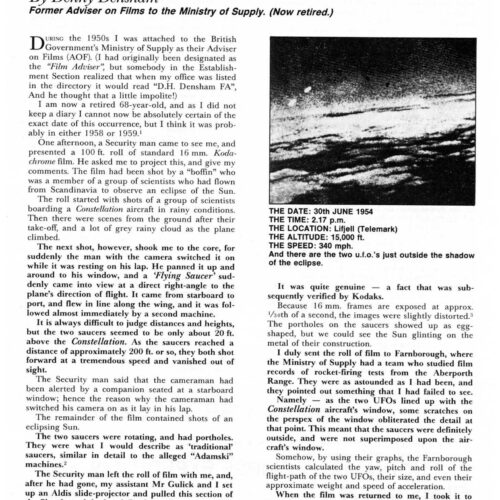 Densham,UFOs 1958,FSR1991V36N2 - Imagen 1