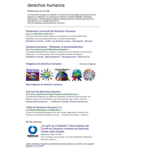 Derechos humanos - Imagen 1
