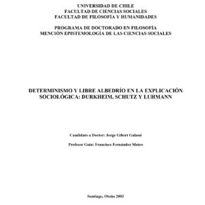 Determinismo y libre albedrio,J.G.Galassi