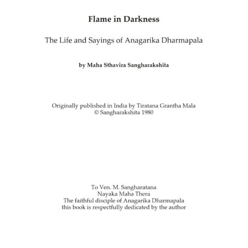 Dharmapala,Flame in Darkness - Imagen 1