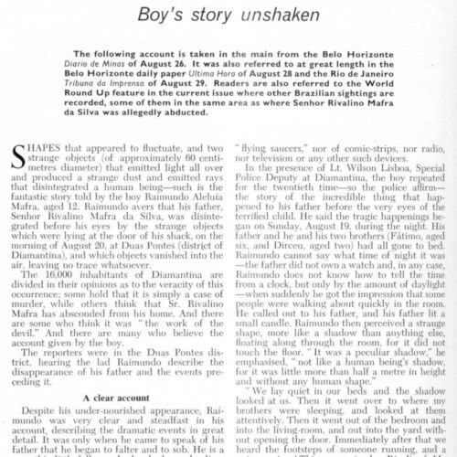 Diamantino 1962 Abduction,Brazil,FSR62V8N6 - Imagen 1