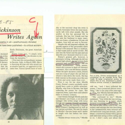 Dickinson,Emily,Messages from the spirit world - Imagen 1
