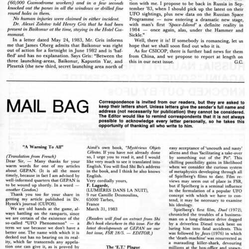 Dickson,Spielberg UFO Propaganda,FSR83V28N6 - Imagen 1