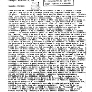 Disuasion Ufologica,Matrix,1988