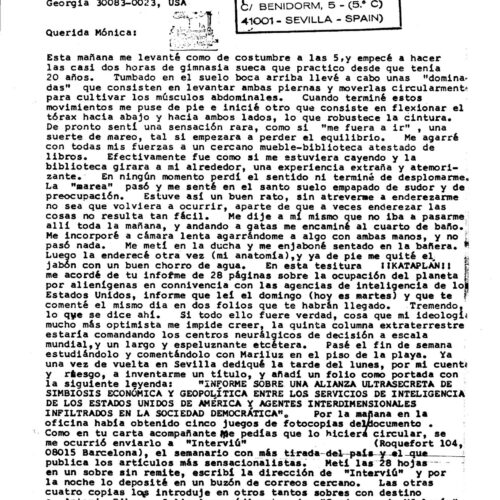 Disuasion Ufologica,Matrix,1988 - Imagen 1