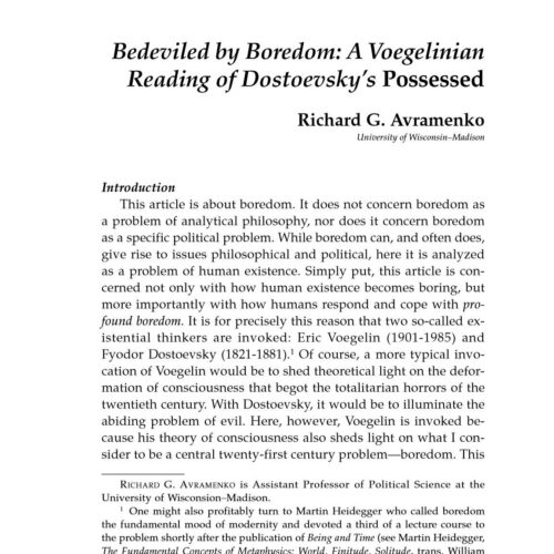 Dostoievsky possessed,Avramenko - Imagen 1