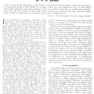 Drake,UFOs over Ancient Rome,FSR63V9N1