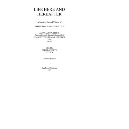 Dresser,Life and Hereafter - Imagen 1