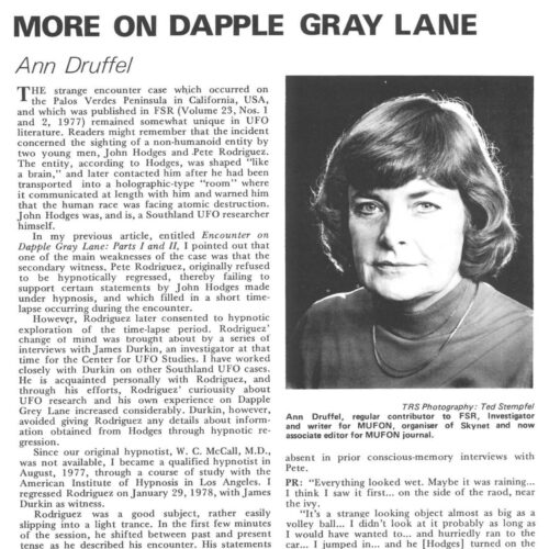 Druffel,Humanoid 1971,California-2,FSR79V25N3 - Imagen 1