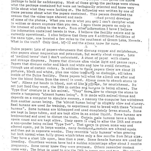 Dulce Base Papers,New Mexico - Imagen 1