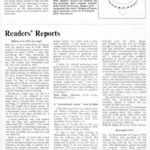 Dunn,UFO 1958,India,FSR-CH 1971 N 3