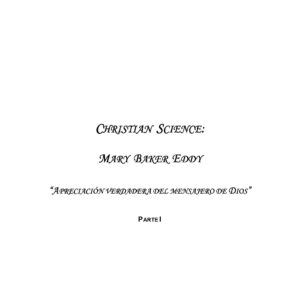 Eddy,Mary Baker,Christian Science