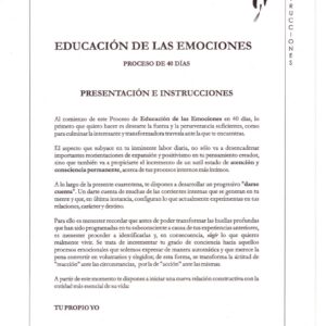 Educacion de las Emociones