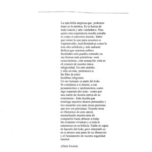 Einstein Mistico