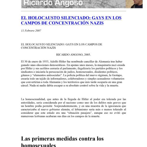 El Holocausto silenciado,Ricardo Angoso - Imagen 1