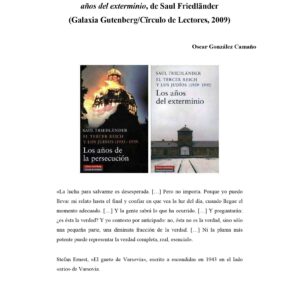 El Tercer Reich y los judios 1933-1939 ,Saul Friedlander