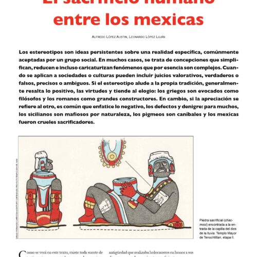 El sacrificio humano entre los mexicas,Lopez Austin-L.Lujan - Imagen 1