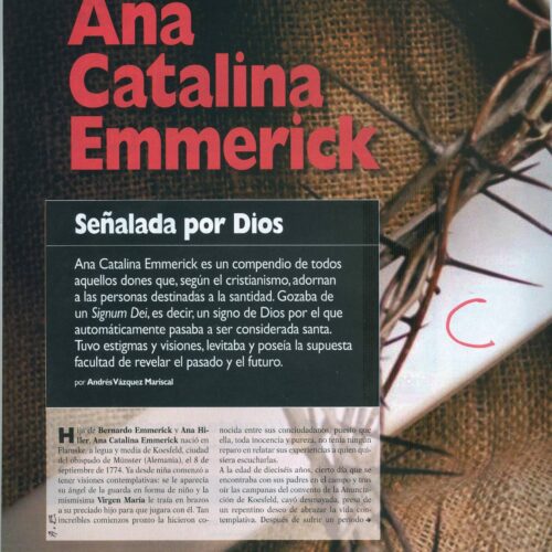 Emmerick,Anna Catalina,Pasion de Jesucristo A.Vazquez Mariscal - Imagen 1