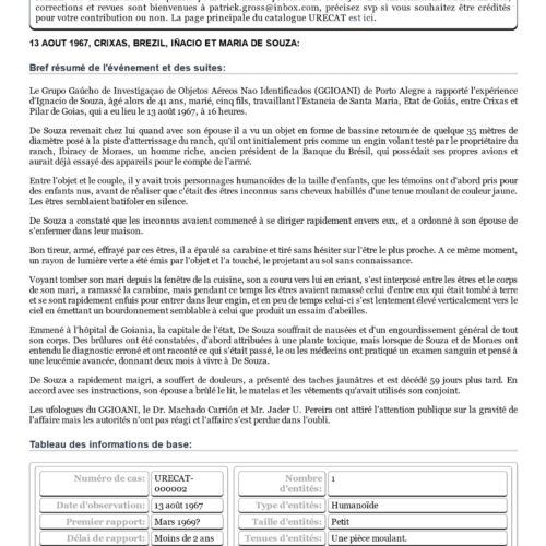 Encuentro mortal 1967,Brasil,Inacio de Sousa - Imagen 1