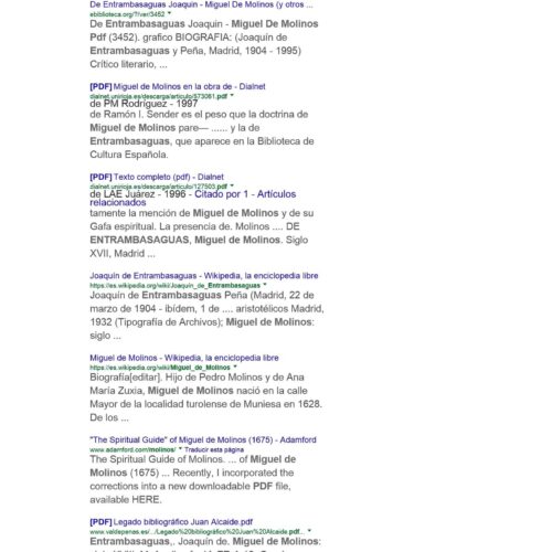 Entrambasaguas,Miguel de Molinos - Imagen 1