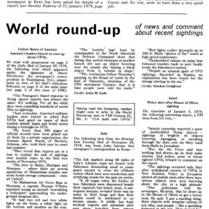Erichsen,UFO radio messages,1978,Norway,FSR79V24N6