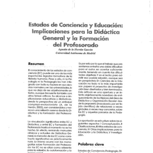 Estados de conciencia,A.Herran Gascon - Imagen 1