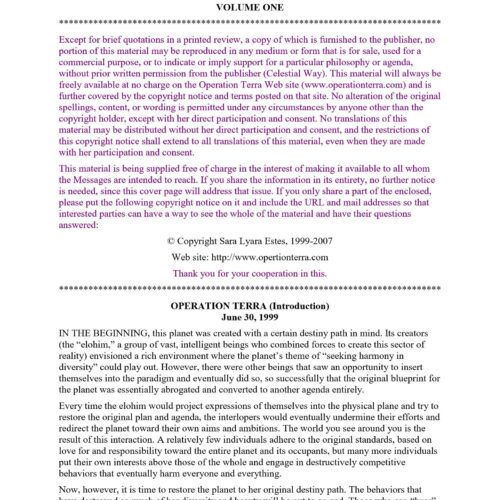 Estes,Operation Terra,Volume 1 - Imagen 1