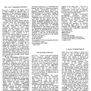 Evans-Vieroudy,UFOs are real and psychic,FSR79V25N4