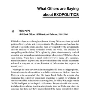 Exopolitics Excerps