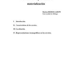 Exvotos,Mario Reder Gadow
