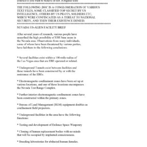 FBI,UFO Top Secret Documents