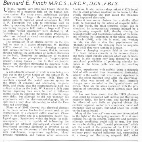 Finch,Phosphens and UFO Phenomenon,FSR70V16N5 - Imagen 1