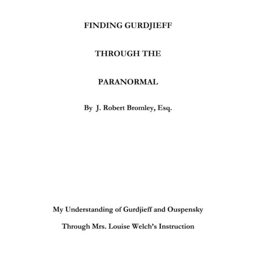 Finding Gurdjieff,J.R.Bromley - Imagen 1