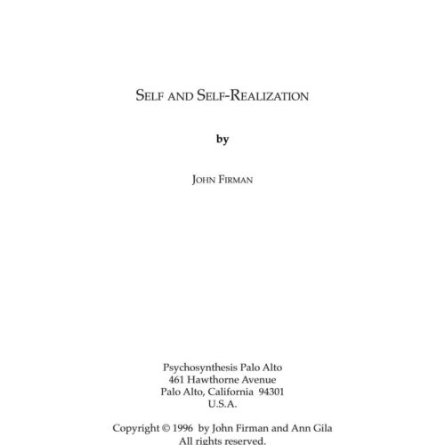 Firman,Self and Self-Realization - Imagen 1