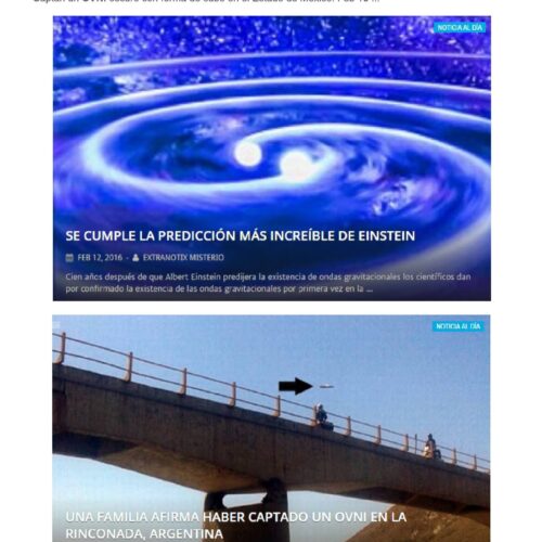 Foto OVNI 12-2-2016,La Rinconada,Argentina - Imagen 1