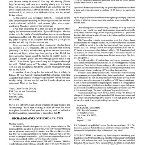 Fowler,Boomerang Craft 1998,England,FSR1998V43N3 - Imagen 1