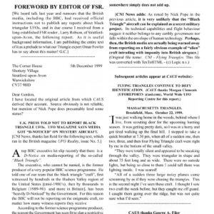 Fowler,Flying Triangles 1996-1999,FSR2000V45N3